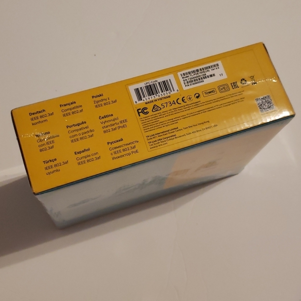 Gigabit PoE injector NWT - Picture 5 of 7